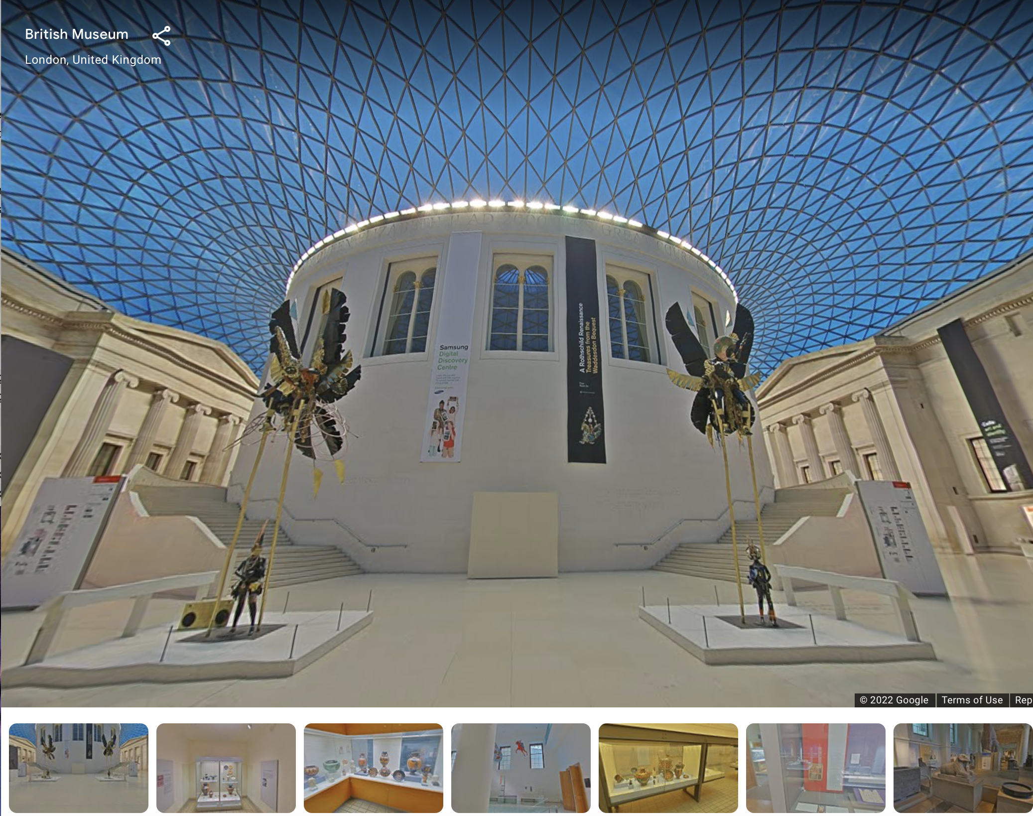 Images of virtual exhibition